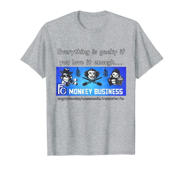 fc3 monkey business t-shirt, White;black 
fc3 monkey business t-shirt, White;black