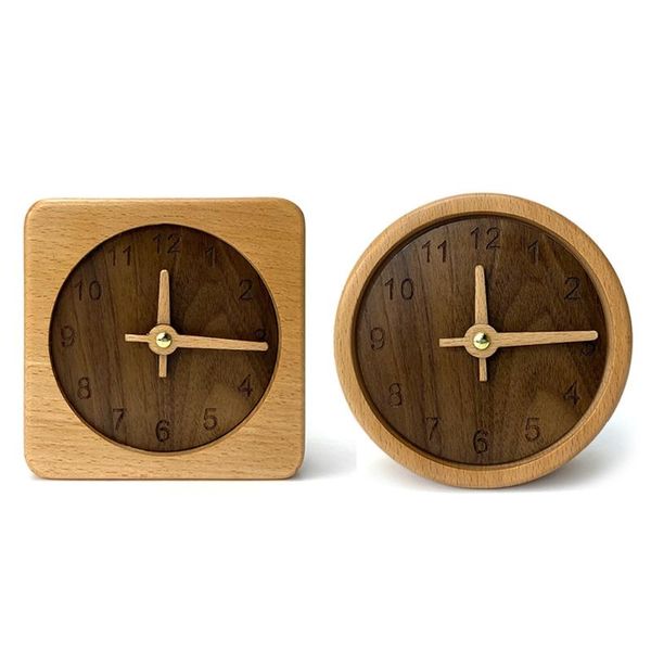 other clocks & accessories natural wood square/round deskalarm clock creative simple design wooden table timing equipment living room ho
other clocks & accessories natural wood square/round deskalarm clock creative simple design wooden table timing equipment living room ho