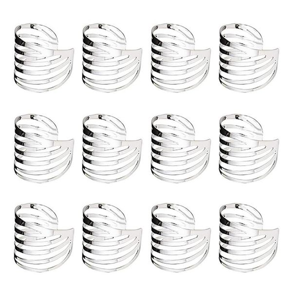 napkin ring, 12 pieces of metal buckle holder, suitable for wedding party dinner table decoration (silver) rings
napkin ring, 12 pieces of metal buckle holder, suitable for wedding party dinner table decoration (silver) rings