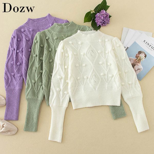 solid pullover sweater women twist dot embroidery chic o neck knitted sweaters lady long sleeve office pull femme 210414, White;black
solid pullover sweater women twist dot embroidery chic o neck knitted sweaters lady long sleeve office pull femme 210414, White;black