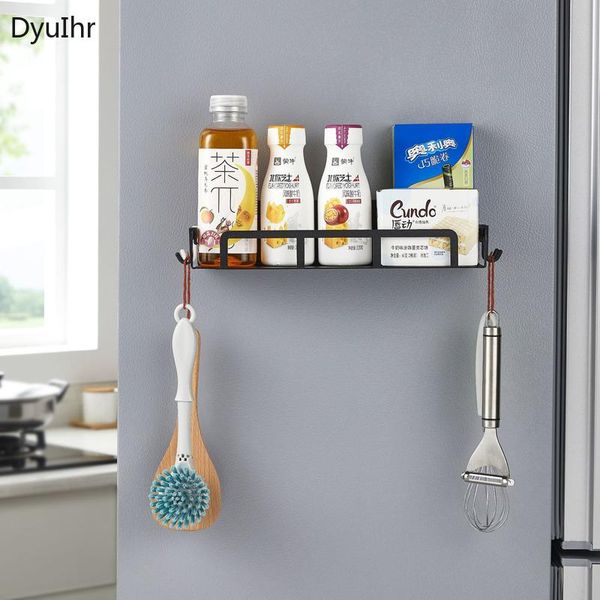 hooks & rails dyuihr modern simplicity kitchen supplies rack creative multifunctional wall-mounted refrigerator side home decoration
hooks & rails dyuihr modern simplicity kitchen supplies rack creative multifunctional wall-mounted refrigerator side home decoration