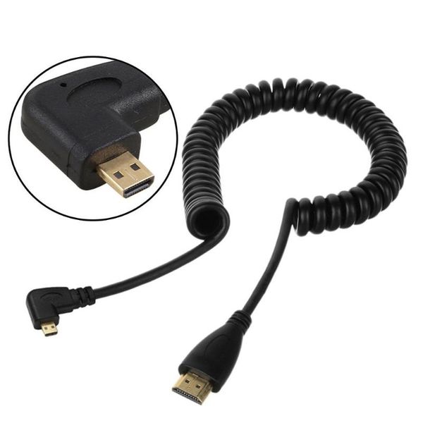 audio cables & connectors 90 degree left right angle micro male to stretch spring cable 1.4 a/d 1080p for lappc tablet camera 6ft
audio cables & connectors 90 degree left right angle micro male to stretch spring cable 1.4 a/d 1080p for lappc tablet camera 6ft