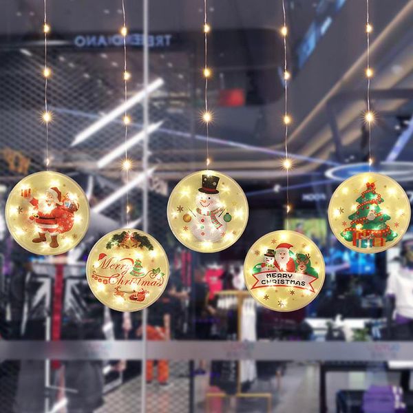 strips christmas light string creative glowing santa claus lights cafe el glass window pendant tree decor curtain
strips christmas light string creative glowing santa claus lights cafe el glass window pendant tree decor curtain