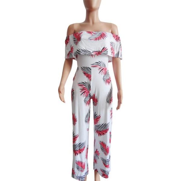 women's jumpsuits & rompers arrival 2021 women print slash neck thin jumpsuit summer off-shoulder casual loose, Black;white
women's jumpsuits & rompers arrival 2021 women print slash neck thin jumpsuit summer off-shoulder casual loose, Black;white