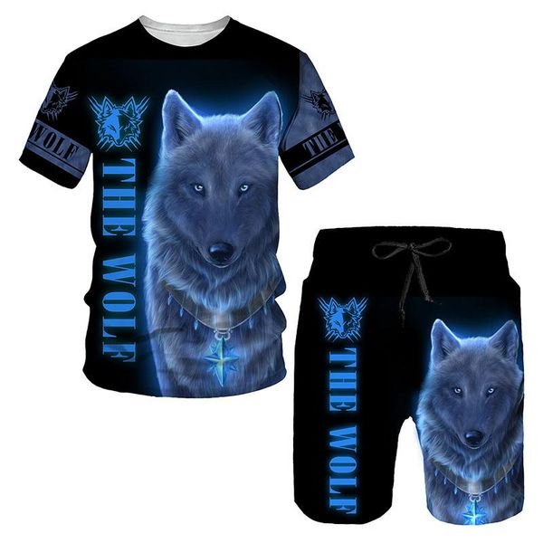 men's tracksuits ferocious wolf summer 3d printed t-shirt shorts set sportswear tracksuit o neck short sleeve clothing suit, Gray
men's tracksuits ferocious wolf summer 3d printed t-shirt shorts set sportswear tracksuit o neck short sleeve clothing suit, Gray