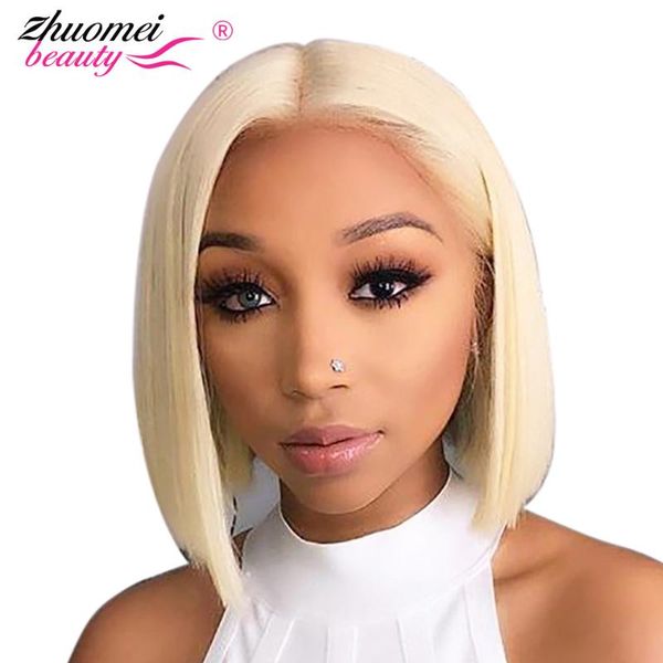 13x4 short bob wig lace front human hair wigs 613 blonde brazilian bone straight for black women, Black;brown
13x4 short bob wig lace front human hair wigs 613 blonde brazilian bone straight for black women, Black;brown