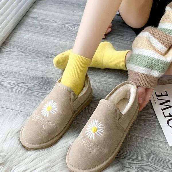 boots womens snow flower embroidery suede lightweight comfortable anti-ski female casual bootie designer stivali da donna, Black
boots womens snow flower embroidery suede lightweight comfortable anti-ski female casual bootie designer stivali da donna, Black