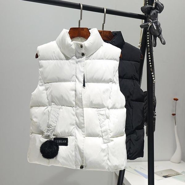 women's vests 2021 winter coat jacket women vest sleeveless lovers slim short jackets parka m-xl black and white, Black;white
women's vests 2021 winter coat jacket women vest sleeveless lovers slim short jackets parka m-xl black and white, Black;white
