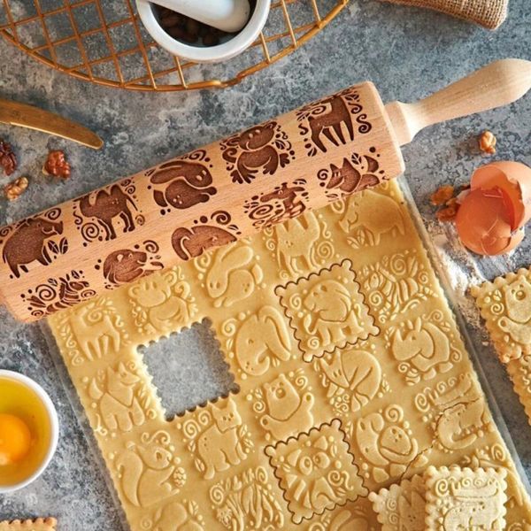 rolling pins & pastry boards wooden laser engraved pin, cartoon animal pattern, pattern children's cookie, pin
rolling pins & pastry boards wooden laser engraved pin, cartoon animal pattern, pattern children's cookie, pin