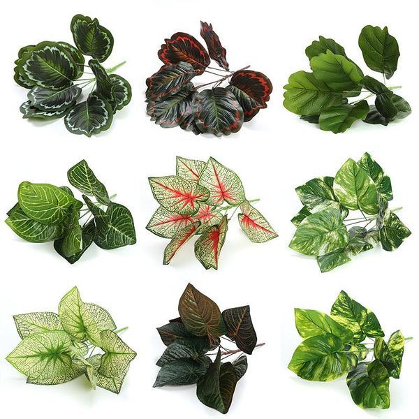 decorative flowers & wreaths 1 bouquet/9 leaf simulation plant bouquet fake flower green decoration wall party wedding table home diy
decorative flowers & wreaths 1 bouquet/9 leaf simulation plant bouquet fake flower green decoration wall party wedding table home diy