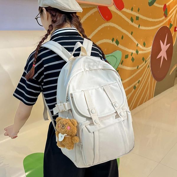 backpack nylon women multi-pocket rucksack female double shoulder travel bag book schoolbag for teenage girl boys satchel
backpack nylon women multi-pocket rucksack female double shoulder travel bag book schoolbag for teenage girl boys satchel