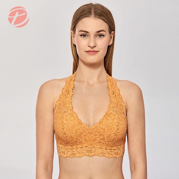 bras dobreva women's lace neck halter bralette pullover lightly lined wireless bra, Red;black
bras dobreva women's lace neck halter bralette pullover lightly lined wireless bra, Red;black
