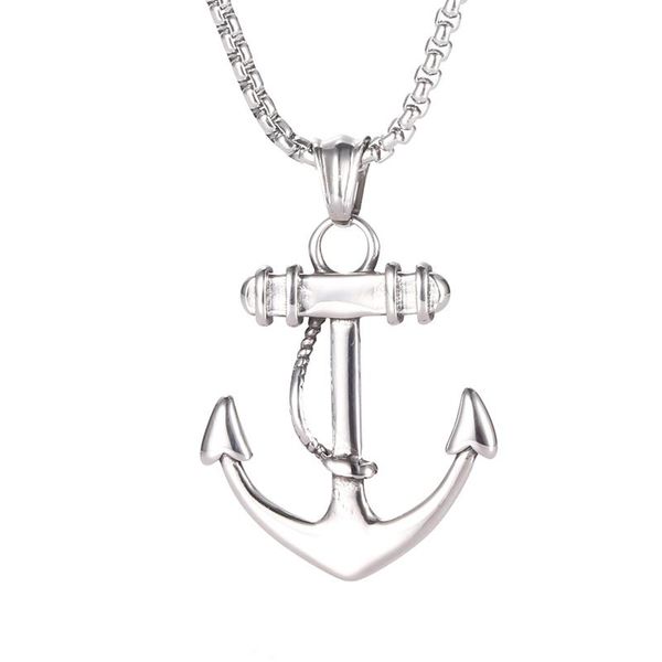pendant necklaces punk rock style silver color pendants chain anchor and rope necklace men women stainless steel fashion jewelry gift sp0439
pendant necklaces punk rock style silver color pendants chain anchor and rope necklace men women stainless steel fashion jewelry gift sp0439