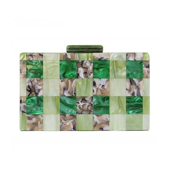 women's one shoulder slanting multicolor splicing acrylic bag fashion versatile wedding dinner hand bag
women's one shoulder slanting multicolor splicing acrylic bag fashion versatile wedding dinner hand bag