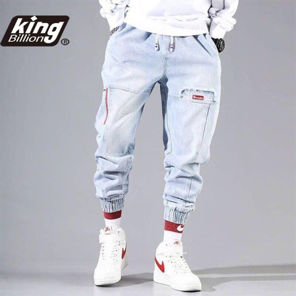 men's jeans 2021 streetwear hip hop cargo pants elastic harun joggers in autumn and spring men cloth, Blue
men's jeans 2021 streetwear hip hop cargo pants elastic harun joggers in autumn and spring men cloth, Blue