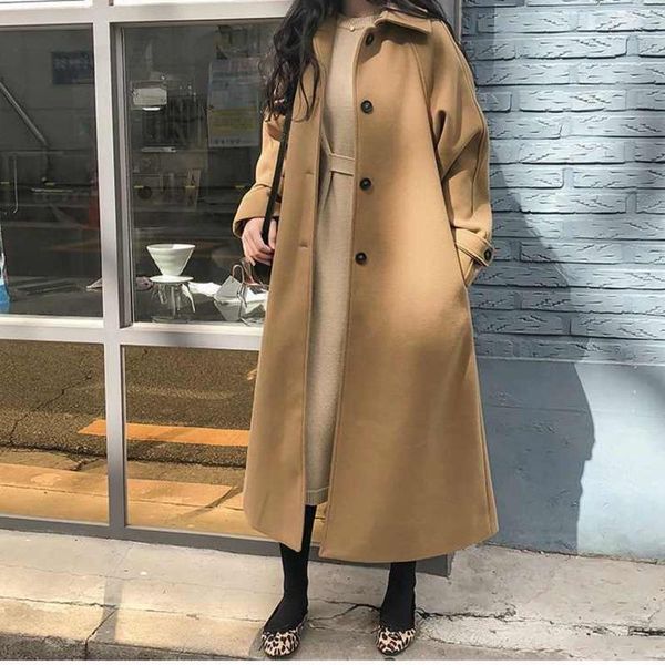 women's wool & blends winter women's coat cotton padded thickened korean medium long artificial jacket elegant trench overcoat fema, Black
women's wool & blends winter women's coat cotton padded thickened korean medium long artificial jacket elegant trench overcoat fema, Black