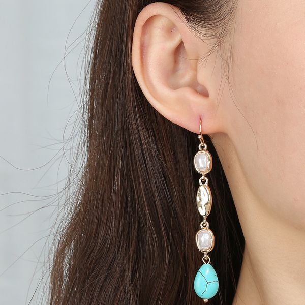personality geometric gold dangle earrings long pearl earrings for lady vintage earrings women zinc alloy simulated-pearl, Silver
personality geometric gold dangle earrings long pearl earrings for lady vintage earrings women zinc alloy simulated-pearl, Silver