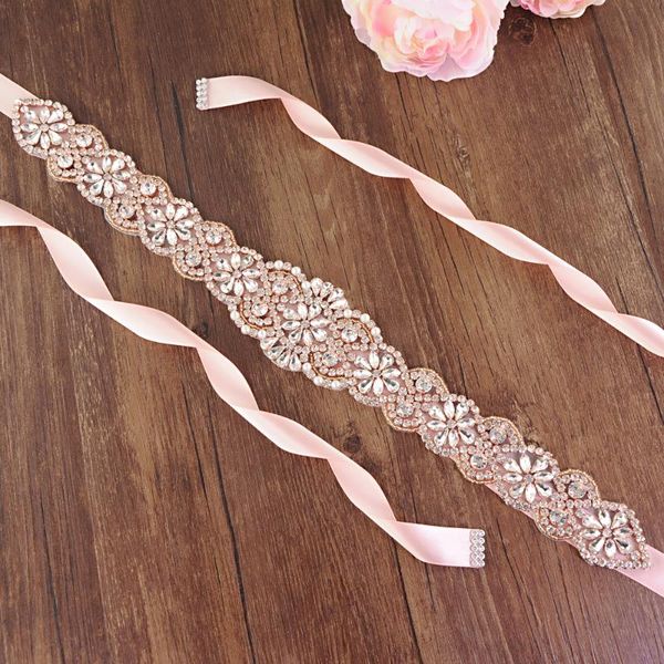 wedding sashes trixy s161b-rg rose gold belt bridal rhinestone beaded bridesmaid for dress fancy waist sash, White
wedding sashes trixy s161b-rg rose gold belt bridal rhinestone beaded bridesmaid for dress fancy waist sash, White