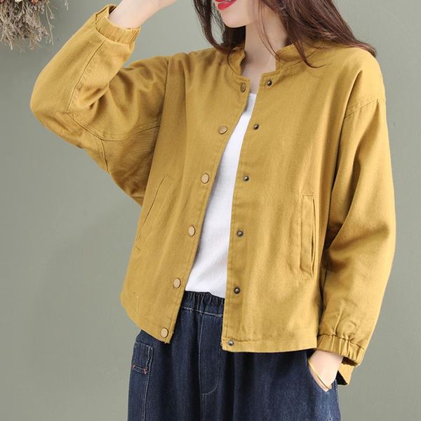 women's vests 2021 age season big yards female literary tooling collar short coat loose casual jacket thin, Black;white
women's vests 2021 age season big yards female literary tooling collar short coat loose casual jacket thin, Black;white