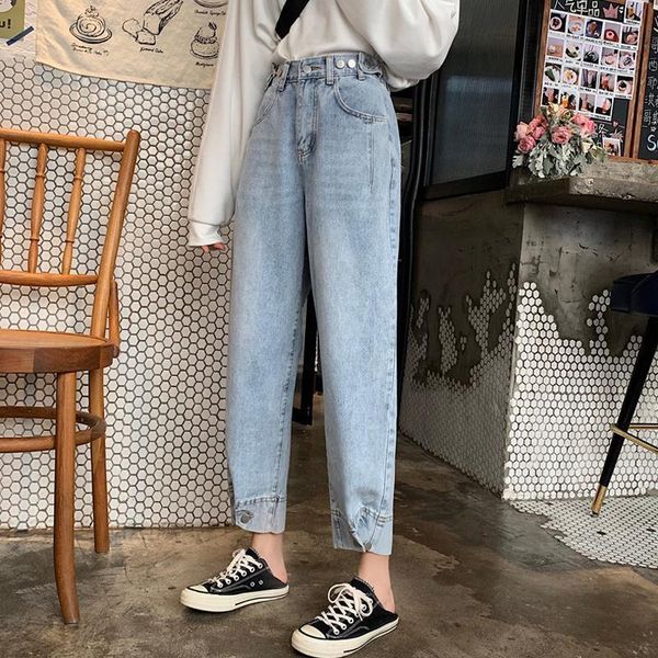 women's jeans 2021 winter woman stretch all-match lady vintage fashion pockets straight pants female high waist harem denim trouser f98, Blue
women's jeans 2021 winter woman stretch all-match lady vintage fashion pockets straight pants female high waist harem denim trouser f98, Blue