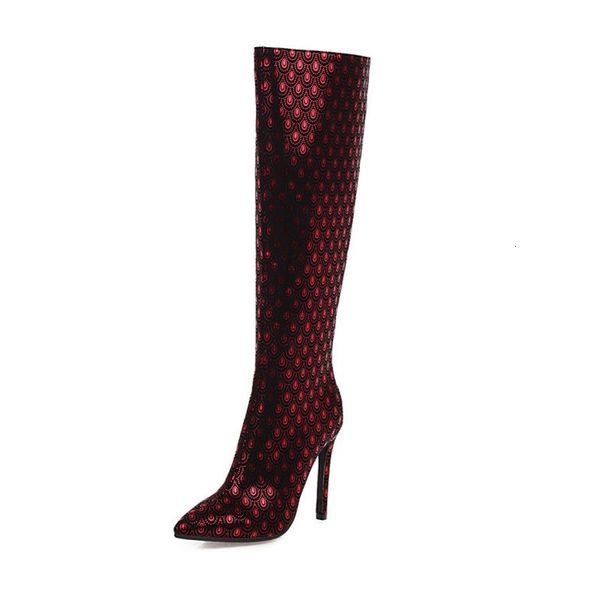 boots fashion europe america style knee-high made pu patent leather extreme thick heel boot women knee high zip shoes, Black
boots fashion europe america style knee-high made pu patent leather extreme thick heel boot women knee high zip shoes, Black