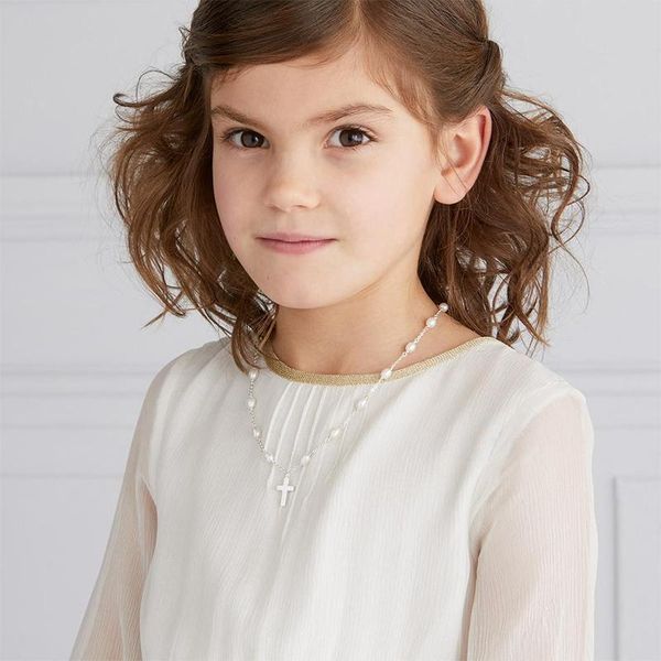 pendant necklaces girl freshwater pearl rosary necklace holy communion christening baptism cross bracelet jewelry gift, Silver
pendant necklaces girl freshwater pearl rosary necklace holy communion christening baptism cross bracelet jewelry gift, Silver