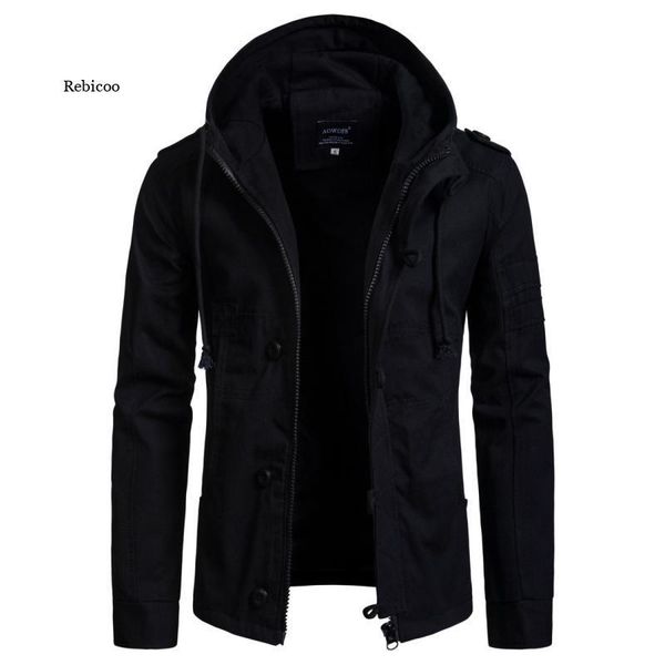 men's trench coats 2021 winter windbreaker hooded fashion casual jacket zipper solid color shirt, Tan;black
men's trench coats 2021 winter windbreaker hooded fashion casual jacket zipper solid color shirt, Tan;black