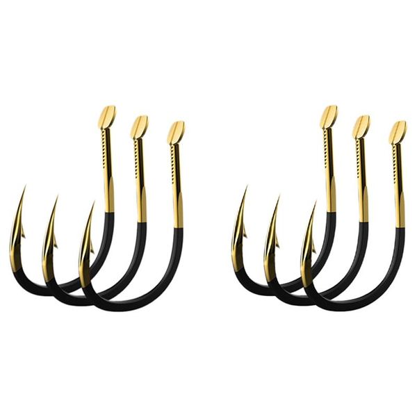 fishing hooks 40pcs tackle durable fishhooks carp barbed hook ocean river lake size 4 & 10
fishing hooks 40pcs tackle durable fishhooks carp barbed hook ocean river lake size 4 & 10