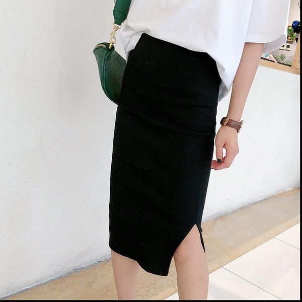 pencil fashion solid elastic women skirt high waist office bodycon saias casual sheath wrap split, Black
pencil fashion solid elastic women skirt high waist office bodycon saias casual sheath wrap split, Black