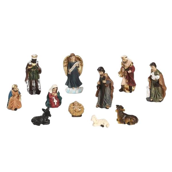 christmas decorations 11pcs/ set christ birth of jesus ornament gifts nativity scene crafts resin manger decoration catholic figurines
christmas decorations 11pcs/ set christ birth of jesus ornament gifts nativity scene crafts resin manger decoration catholic figurines