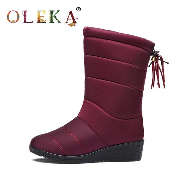 boots oleak mid-calf winter for women strange heel fringe round toe concise style snow shoes 2021, Black
boots oleak mid-calf winter for women strange heel fringe round toe concise style snow shoes 2021, Black