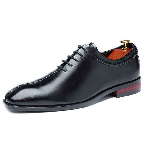 2020 men dress shoes designer business office lace-up loafers casual oxfords shoes mens flat party leather shoes, Black
2020 men dress shoes designer business office lace-up loafers casual oxfords shoes mens flat party leather shoes, Black
