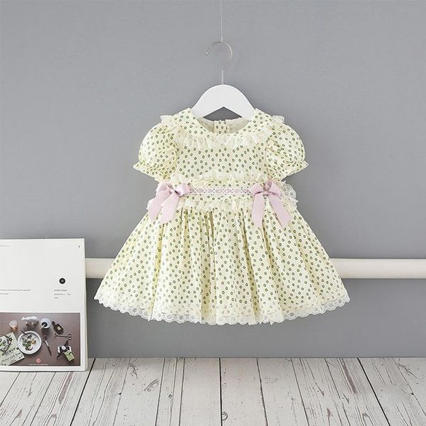 summer baby girls light green bowknot cotton soft breathable clothes children's sweet and cute short sleeve princess dress girl's, Red;yellow
summer baby girls light green bowknot cotton soft breathable clothes children's sweet and cute short sleeve princess dress girl's, Red;yellow