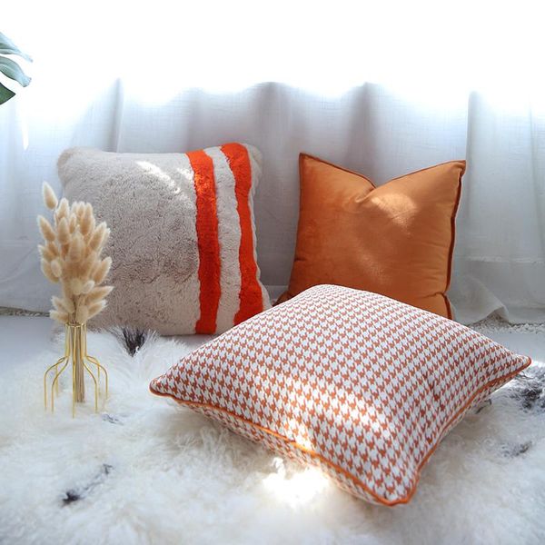 cushion/decorative pillow orange soft velvet case cushion cover decorative modern youthful sofa chair coussin room car living home decor
cushion/decorative pillow orange soft velvet case cushion cover decorative modern youthful sofa chair coussin room car living home decor