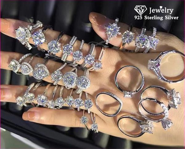 cluster rings s925 for women cz diamant white gold plated sliver ring fashion wedding engagement bridal jewelry accessories gift, Golden;silver
cluster rings s925 for women cz diamant white gold plated sliver ring fashion wedding engagement bridal jewelry accessories gift, Golden;silver