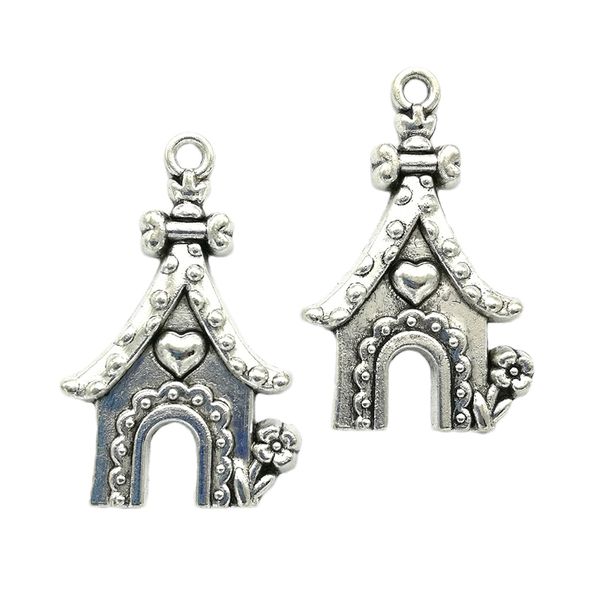 100pcs / lot flower house antique silver charms pendants jewelry making diy for necklace bracelet earrings retro style 31*19mm dh0799, Bronze;silver
100pcs / lot flower house antique silver charms pendants jewelry making diy for necklace bracelet earrings retro style 31*19mm dh0799, Bronze;silver