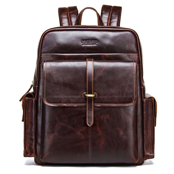 backpack men genuine leather vintage daypack travel casual school book bags brand male laprucksack
backpack men genuine leather vintage daypack travel casual school book bags brand male laprucksack