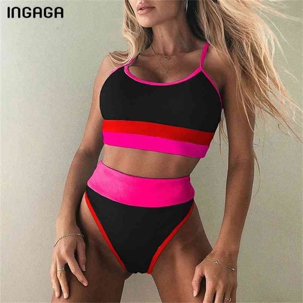 ingaga bikinis women's swimsuits high waist biquini swimwear push up bathers bathing suits leopard patchwork beachwear 210702, White;black
ingaga bikinis women's swimsuits high waist biquini swimwear push up bathers bathing suits leopard patchwork beachwear 210702, White;black