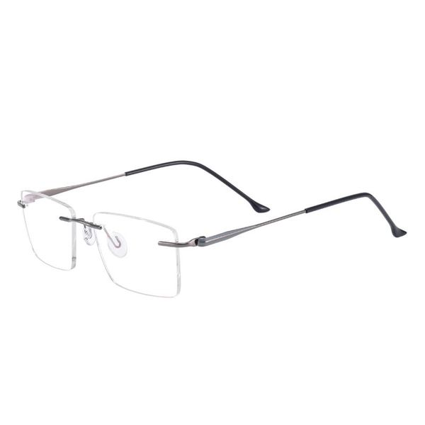 fashion sunglasses frames rectangular metal men and women rimless spectacles frame for optical lenses myopia presbyopia progressive, Black
fashion sunglasses frames rectangular metal men and women rimless spectacles frame for optical lenses myopia presbyopia progressive, Black