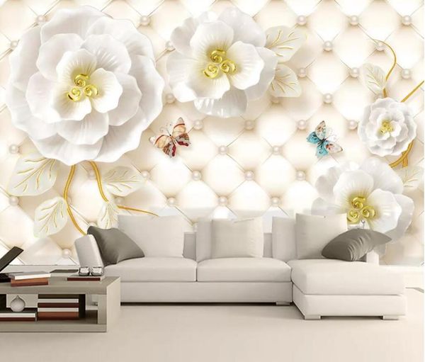 wallpapers cjsir custom wallpaper mural 3d embossed jewelry rose jade tv background wall painting for living room decoration
wallpapers cjsir custom wallpaper mural 3d embossed jewelry rose jade tv background wall painting for living room decoration