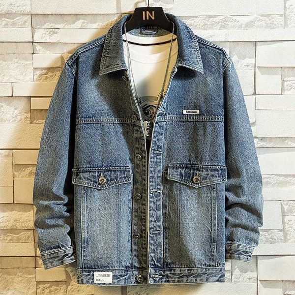men's jackets wholesale 2021 denim jacket trendy brand loose trend spring and autumn casual tooling teenagers, Black;brown
men's jackets wholesale 2021 denim jacket trendy brand loose trend spring and autumn casual tooling teenagers, Black;brown