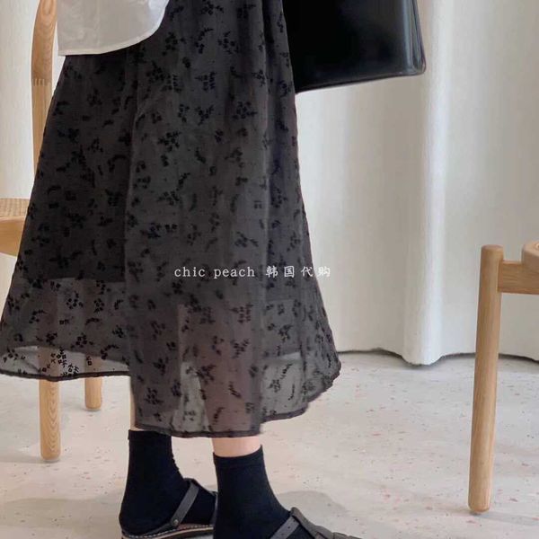 skirts korean-style three-dimensional locking small floral handle summer solid color chiffon full skirt to5x, Black
skirts korean-style three-dimensional locking small floral handle summer solid color chiffon full skirt to5x, Black