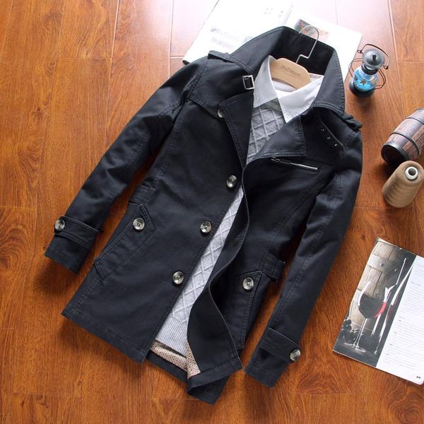 men's jackets age season in the windbreaker long han edition cultivate one's morality leisure handsome young man jacket made of pu, Black;brown
men's jackets age season in the windbreaker long han edition cultivate one's morality leisure handsome young man jacket made of pu, Black;brown