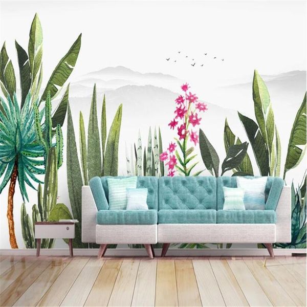 wallpapers milofi customized large wallpaper mural hand-painted small fresh tropical plants landscape flowers and birds tv bedroom backgrou
wallpapers milofi customized large wallpaper mural hand-painted small fresh tropical plants landscape flowers and birds tv bedroom backgrou