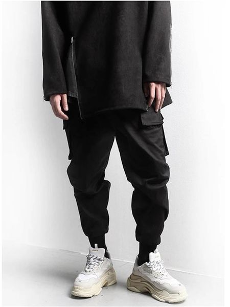 men's pants men spring and autumn hip hop fashion youth trend dark leisure large size cargo, Black
men's pants men spring and autumn hip hop fashion youth trend dark leisure large size cargo, Black