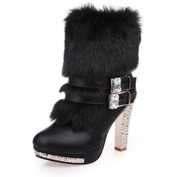 boots winter ladies warm shoes rhinestones heels 2021 black and white pu leather snow large size
boots winter ladies warm shoes rhinestones heels 2021 black and white pu leather snow large size