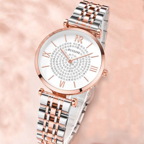 ruixine 2021 gypsophila valentine's day gift for girlfriend ladies simple temperament lucky female watch trend, Slivery;brown
ruixine 2021 gypsophila valentine's day gift for girlfriend ladies simple temperament lucky female watch trend, Slivery;brown