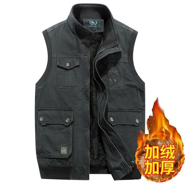 men's vests vest men 's coat autumn and winter director leisure fishing pographical, Black;white
men's vests vest men 's coat autumn and winter director leisure fishing pographical, Black;white