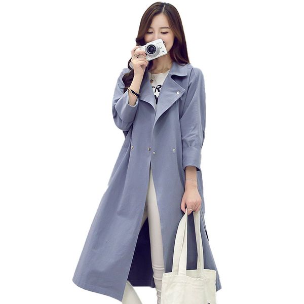 women's trench coats fashion spring autumn women slim long coat ladies thin cotton mid-long wild windbreaker l47 hgz8, Tan;black
women's trench coats fashion spring autumn women slim long coat ladies thin cotton mid-long wild windbreaker l47 hgz8, Tan;black