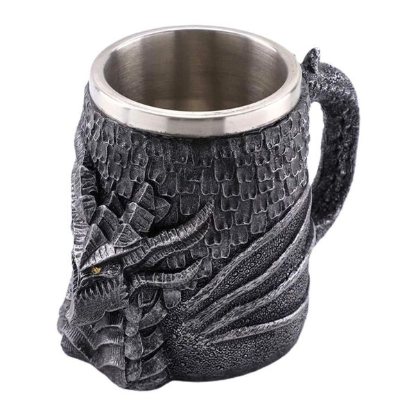 mugs 3d retro dragon mug beer drink cup 450ml stainless steel double layer coffee cups novelty gothic gift lovers collector
mugs 3d retro dragon mug beer drink cup 450ml stainless steel double layer coffee cups novelty gothic gift lovers collector